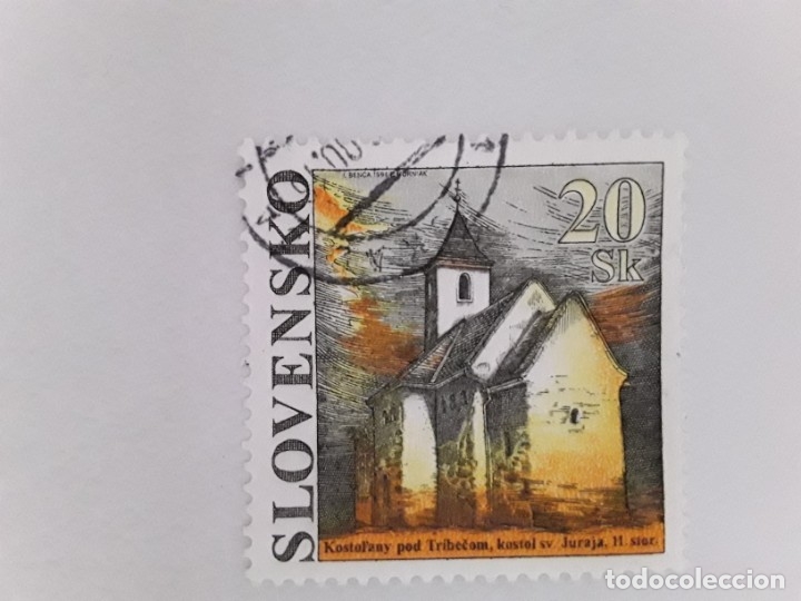 Sellos: SLOVENSKO SELLO USADO - Foto 1