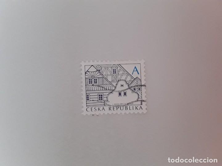 Sellos: REP&Uacute;BLICA CHECA SELLO USADO - Foto 1