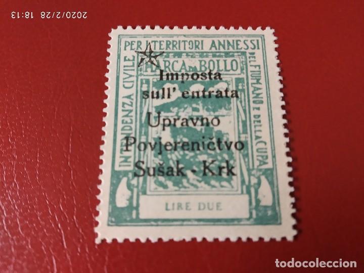 Stamps: CROACIA SUSAK 1945 SEGUNDA GUERRA MUNDIAL WWII. CON ESTRELLA.