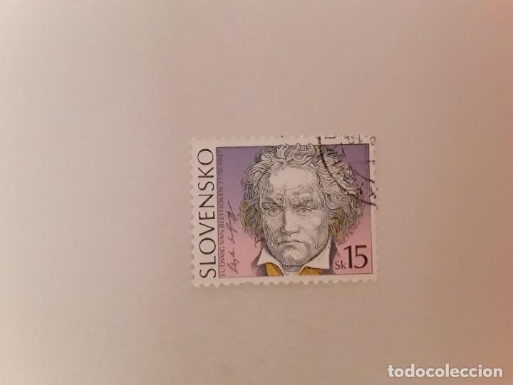 Sellos: SLOVENSKO SELLO USADO - Foto 1