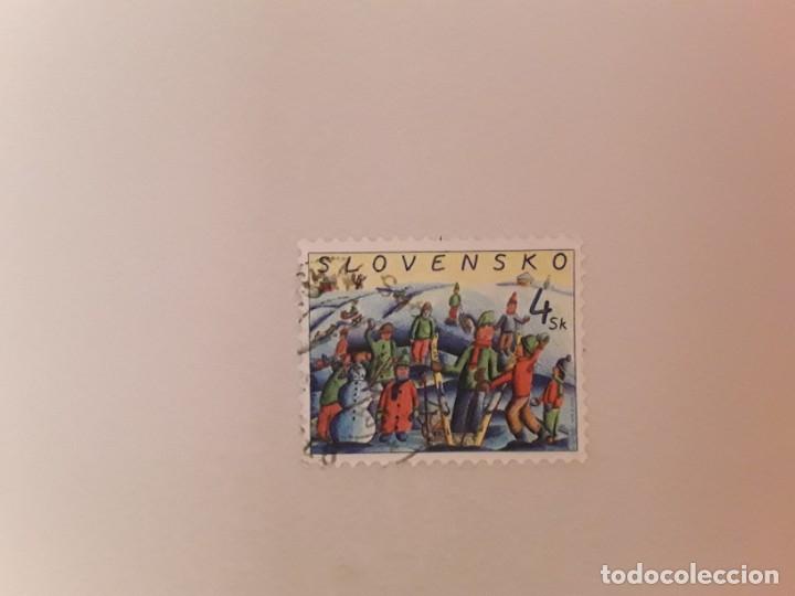 Sellos: SLOVENSKO SELLO USADO - Foto 1