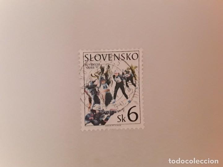 Sellos: SLOVENSKO SELLO USADO - Foto 1