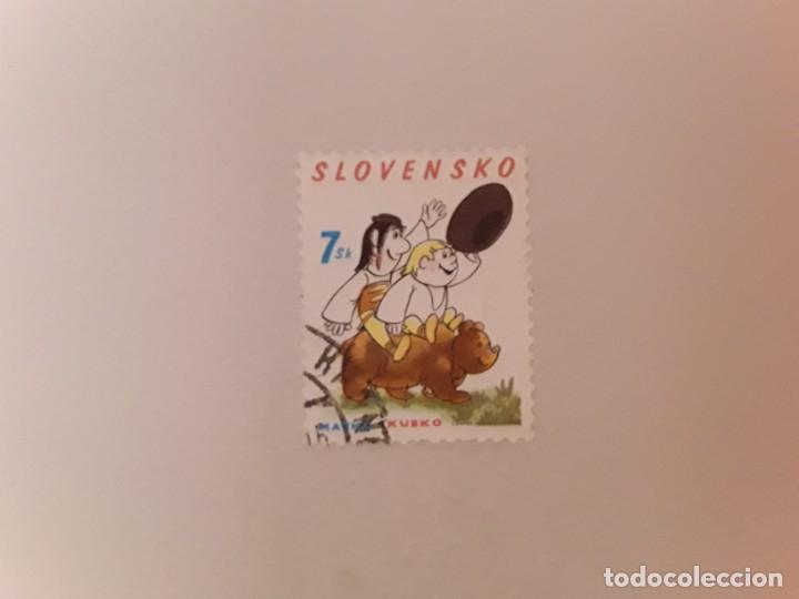 Sellos: SLOVENSKO SELLO USADO - Foto 1