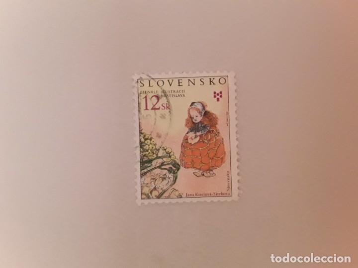 Sellos: SLOVENSKO SELLO USADO - Foto 1