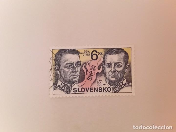 Sellos: SLOVENSKO SELLO USADO - Foto 1