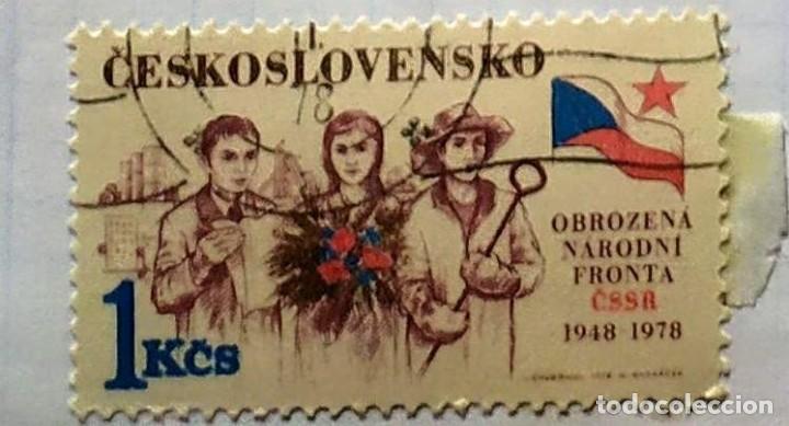 Timbres: CHECOSLOVAQUIA CESKOSLOVENSKO OBRAZENA NARODNI FRONTA CSSR 1948 1978