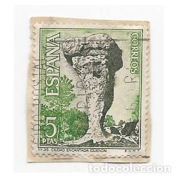Francobolli: SELLO ESPA&Ntilde;A CIUDAD ENCANTADA CUENCA 5 PESETAS