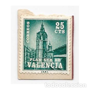 Selos: SELLO ESPA&Ntilde;A PLAN SUR DE VALENCIA 25 C&Eacute;NTIMOS