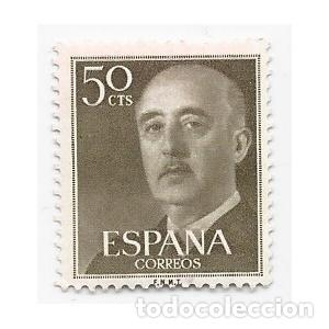 Briefmarken: SELLO ESPA&Ntilde;A FRANCO 50 C&Eacute;NTIMOS