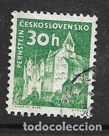 Sellos: 1961-Checoslovaquia. Castillos