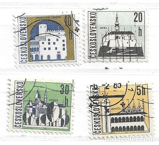Sellos: 1965-Checoslovaquia. Ciudades