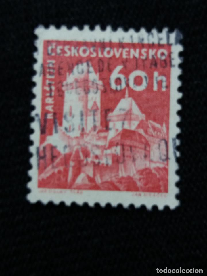 Selos: CHECOSLOVAQUIA, 60H, KARLASTEIN, A&Ntilde;O 1960. SIN USAR