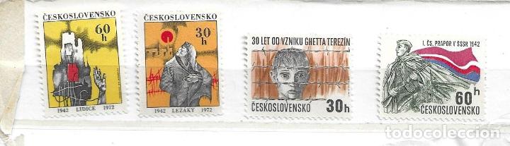 Briefmarken: 1972-Checoslovaquia .Aniversariosl