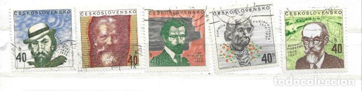 Sellos: 1972-Checoslovaquia . Personas de la cultural