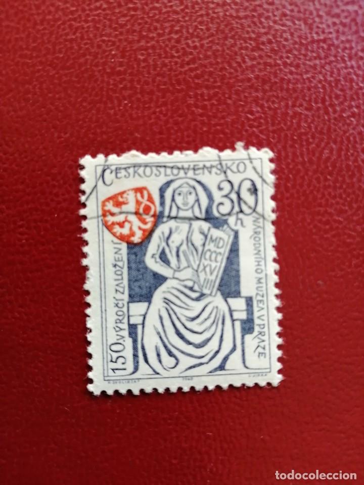 Timbres: CHECOSLOVAQUIA - valor facial 30 - A&Ntilde;O 1968 - ANIVERSARIO MUSEO NACIONAL DE PRAGA