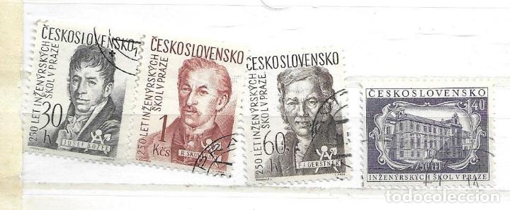 Sellos: 1957-CHECOSLOVAQUIA. 250 Aniversario de la Escuela de Ingieneros de Praga