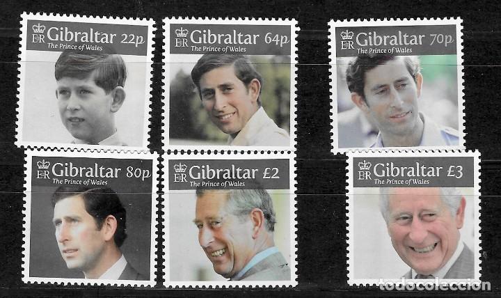 Sellos: GIBRALTAR N&ordm; 1879 al 1884 (**) - Foto 1