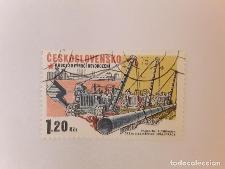 Sellos: CESKOSLOVENSKO SELLO USADO - Foto 1