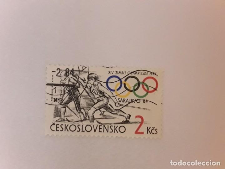Sellos: CESKOSLOVENSKO SELLO USADO - Foto 1