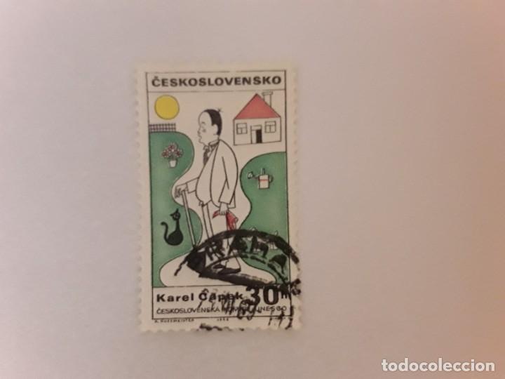Sellos: CESKOSLOVENSKO SELLO USADO - Foto 1