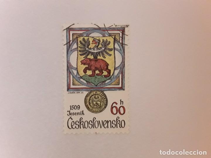 Sellos: CESKOSLOVENSKO SELLO USADO - Foto 1