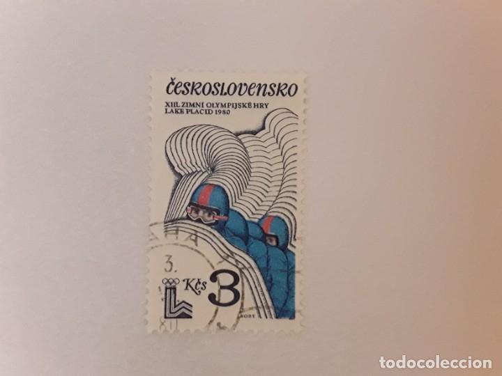 Sellos: CESKOSLOVENSKO SELLO USADO - Foto 1