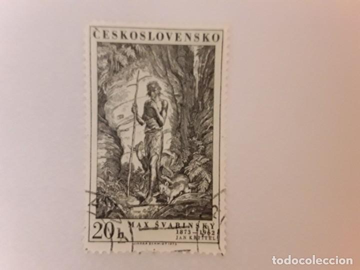 Sellos: CESKOSLOVENSKO SELLO USADO - Foto 1