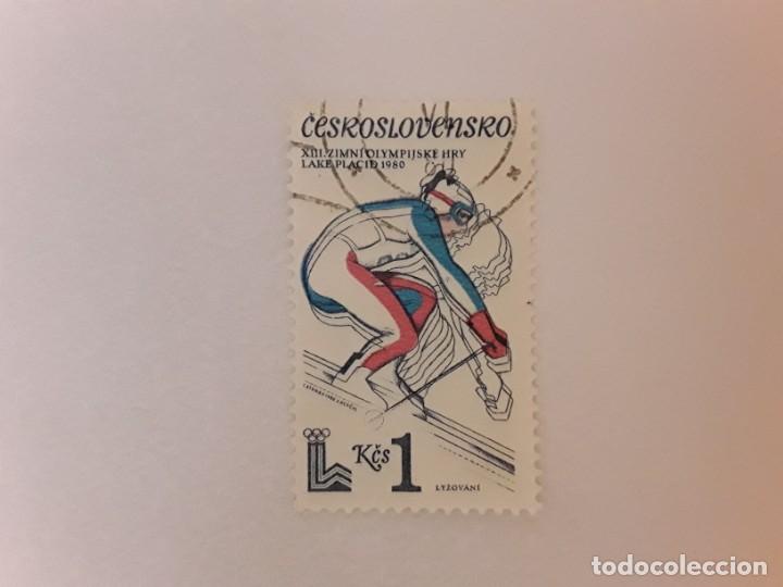 Sellos: CESKOSLOVENSKO SELLO USADO - Foto 1