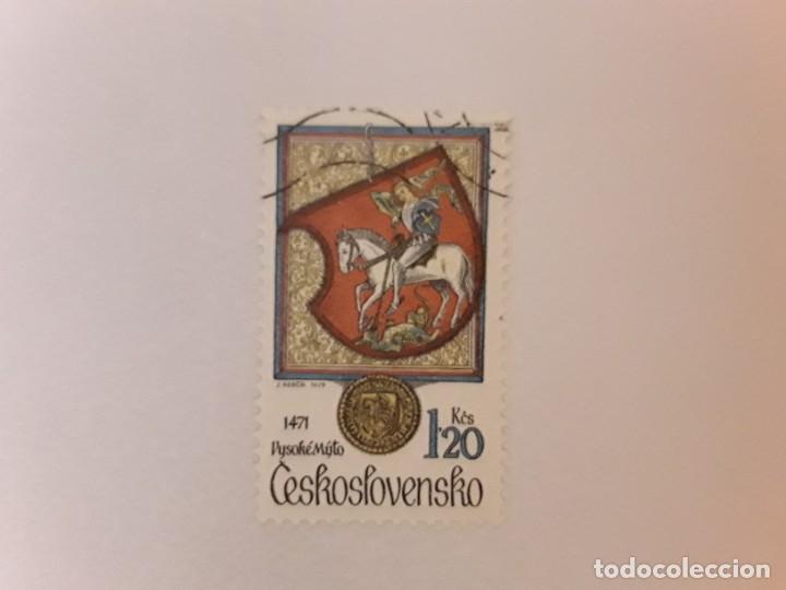 Sellos: CESKOSLOVENSKO SELLO USADO - Foto 1