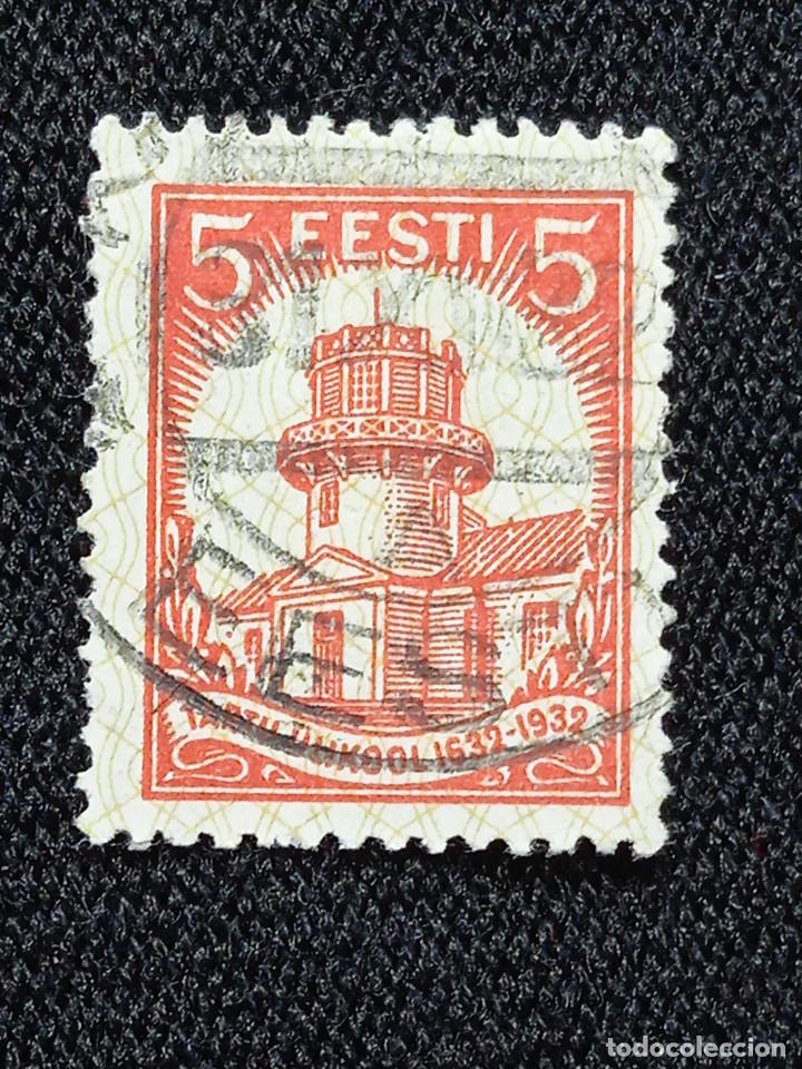 Sellos: ESTONIA, 5 EESTI, A&Ntilde;O 1932, - Foto 1