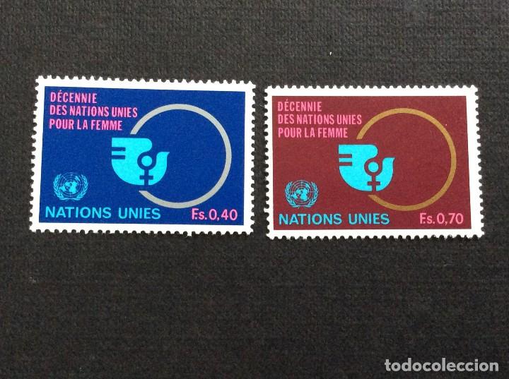 Sellos: NACIONES UNIDAS GINEBRA N&ordm; YVERT 89/0*** A&Ntilde;O 1980. DECENIO DE NACIONES UNIDAS PARA LA MUJER