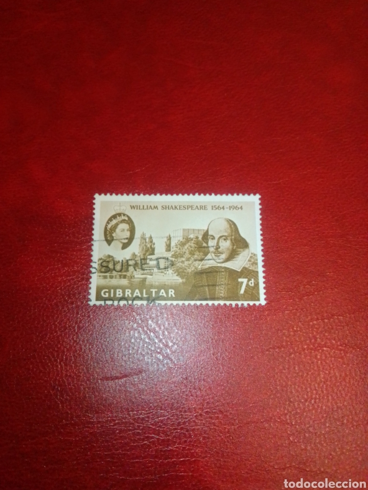 Sellos: 1964 Gibraltar Shakespeare - Foto 1