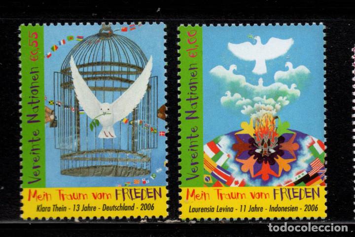 Francobolli: NACIONES UNIDAS VIENA 486/87** - A&Ntilde;O 2006 - DIA INTERNACIONAL DE LA PAZ