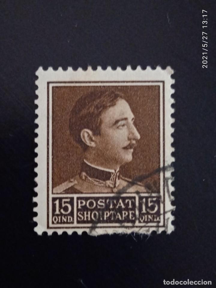 Selos: ALBANIA MBRETNIJA 15 QIND REY ZOGU I. A&Ntilde;O 1930