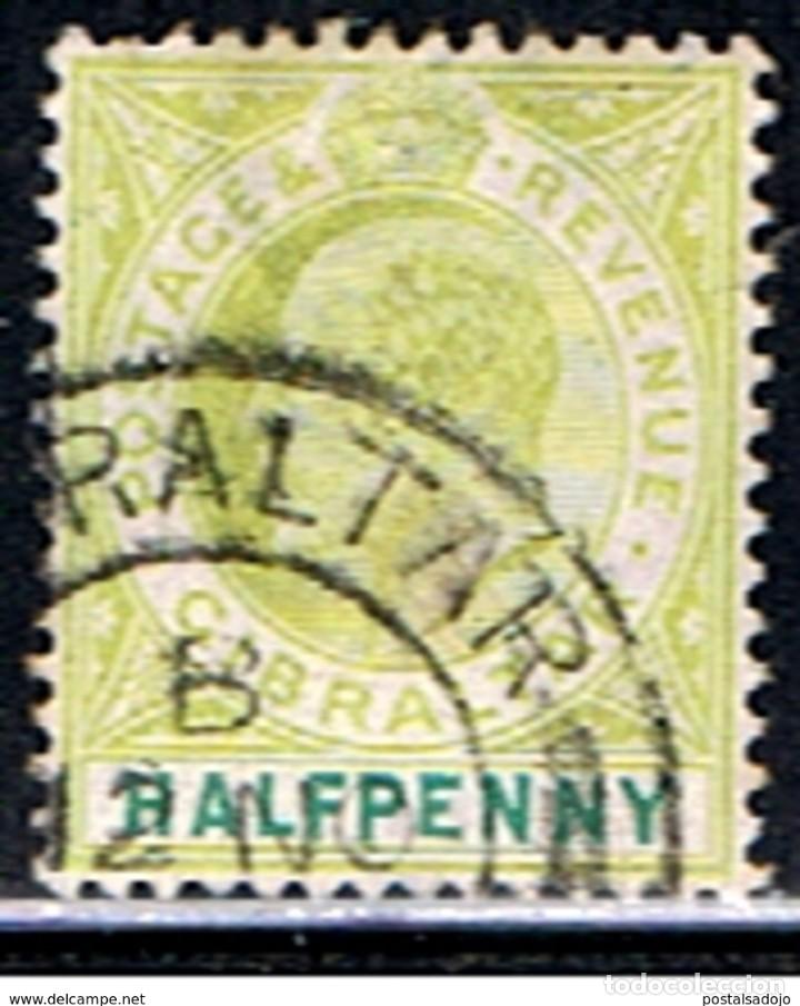 Sellos: GIBRALTAR // YVERT 37 // 1903 ... USADO - Foto 1
