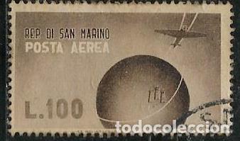 Sellos: SAN MARINO A&Eacute;REO YVERT 48
