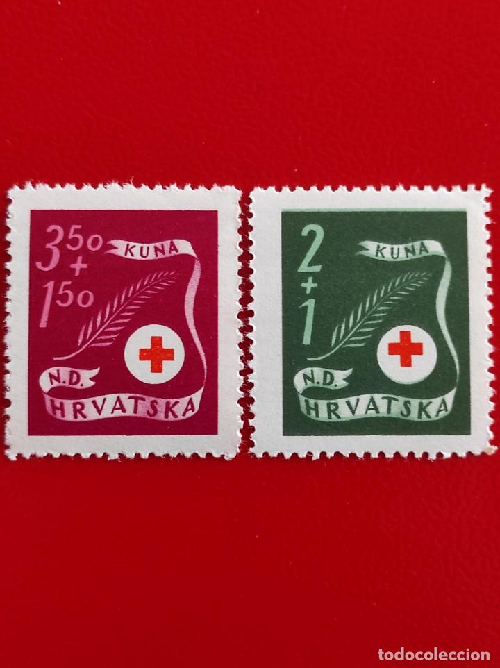 Sellos: 1944 Croacia* - Foto 1