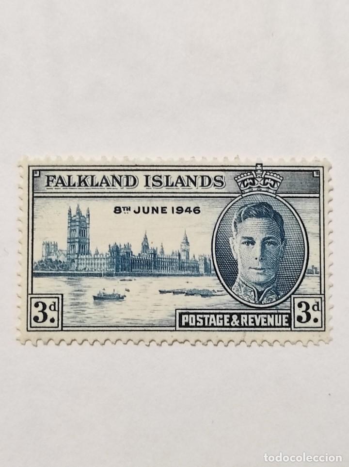 Sellos: 1946 Islas Malvinas (*) - Foto 1