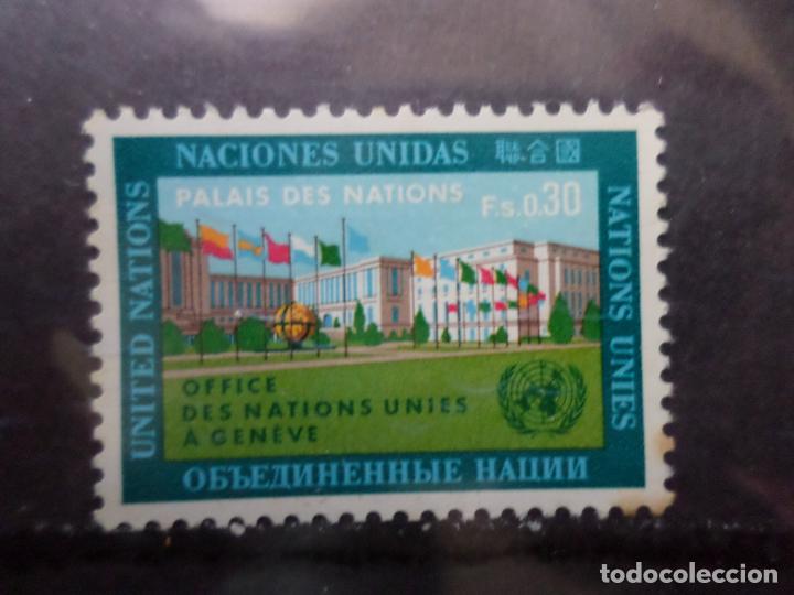 Sellos: .naciones unidas, ginebra, 1969, Yvert 4