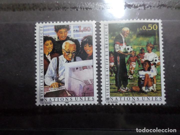 Sellos: .naciones unidas, ginebra, 1993, Yvert 241/42