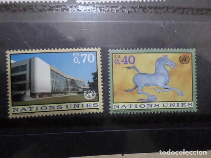 Sellos: .naciones unidas, ginebra, 1996, Yvert 306/7