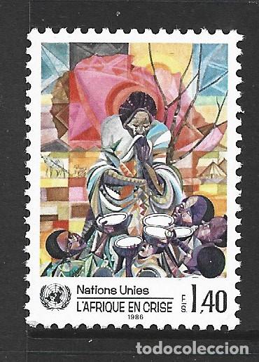 Selos: NACIONES UNIDAS GINEBRA 137** - A&Ntilde;O 1986 - AFRICA EN CRISIS