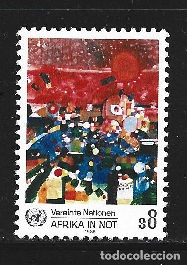Selos: NACIONES UNIDAS VIENA 55** - A&Ntilde;O 1986 - AFRICA EN CRISIS