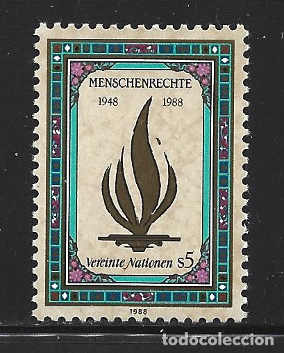 Selos: NACIONES UNIDAS VIENA 87**- A&Ntilde;O 1988 - 40&ordm; ANIV. DE LA DECLARACION UNIVERSAL DE LOS DERECHOS HUMANOS