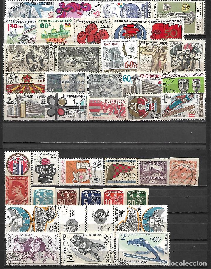 Sellos: PEQUE&Ntilde;A COLECCION DE CHECOSLOVAKIA - Foto 1