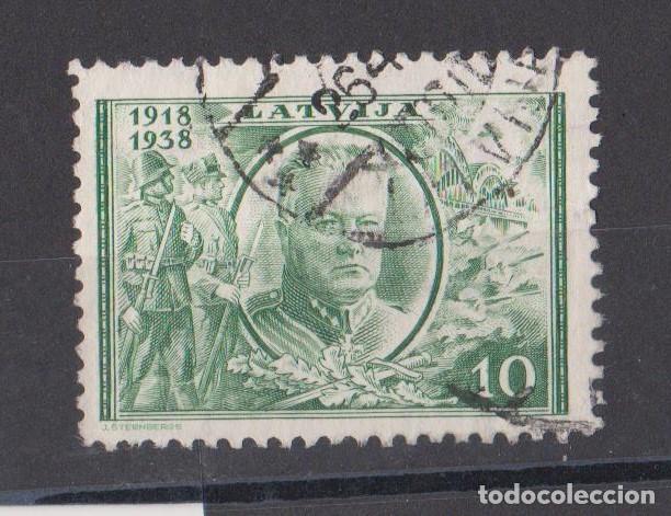 Sellos: LETONIA 1938 General Balodis - Foto 1