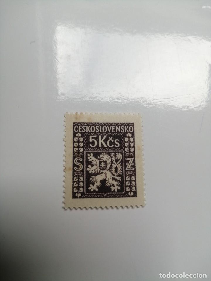 Stamps: CHECOSLOVAQUIA - VALOR FACIAL 5 KCS