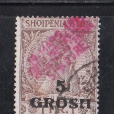 Sellos: ALBANIA, 1914 YVERT Nº 42F, SHKODRA. Lote 345747443