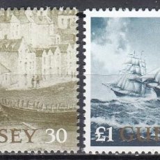 Timbres: GUERNESEY/GUERNSEY 1997 -YVERT 746/747 ** NUEVO SIN FIJASELLOS - EXPO FILCA INTER. PACIFIC '97. Lote 354013323
