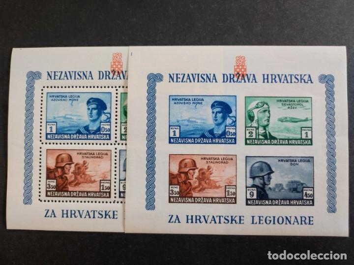 Stamps: CROACIA A&Ntilde;O 1943 YV HB 4 Dentada y SD . II GUERRA MUNDIAL. Nuevas.